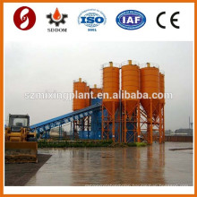 Manufature HZS35 35M3/H small wet mix concrete batching plant on sale